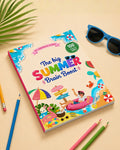 Cover of The Big Summer Brain Boost, a kids activity book with 100 puzzle games and answers included for ages 7+